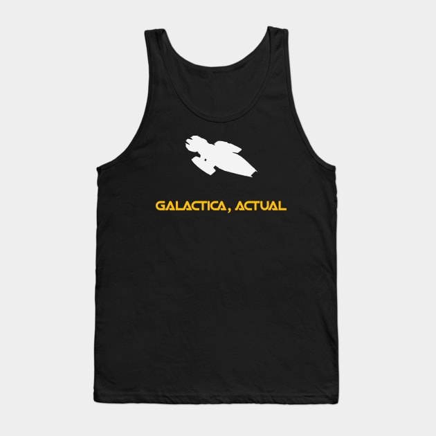 Galactica, Actual Tank Top by Kapow_Studios